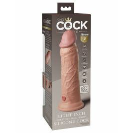 Gode réaliste Pipedream - King Cock Silicone Naturel