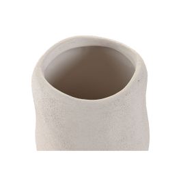 Vase Home ESPRIT Beige Céramique 10 x 10 x 20 cm