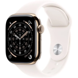 Apple Watch Series 11 GPS + Cellular 42 mm Boîtier Titane Doré Bracelet Sport Tonalité Rubor Clair Taille S/M MF8W4ZRA Precio: 910.5. SKU: B155G7EZFV