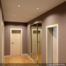 Downlight LED 6W 600Lm 4200K Circulaire Cristal Ø95mm 40.000H [GR-MB01-6W-O-W]