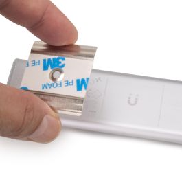 Emuca Luminaire LED Kaus rechargeable par usb avec détecteur de mouvement, L 240 mm, Anodisé mat, Plastique et Aluminium