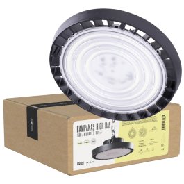 BX3 LIGHT Campana High Bay LED 150W IP65 4000K 120 degres, pour grandes hauteurs et espaces industriels - Reference BX3-HVB150W-N2-W