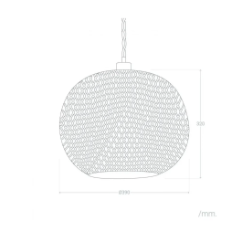 Lampe Suspendue Kasukabe Bambou Naturel Style Bohème Chic SKD-P80003