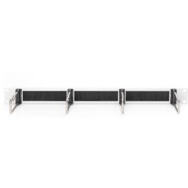 DIGITUS Kabelrangierpanel Stahlbügeln+Bürstenleiste 19" 1HE