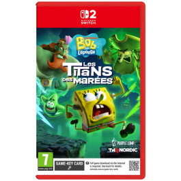 Just For Games Bob Esponja: Titanes de la Marea  Juego 2 Nintendo Switch