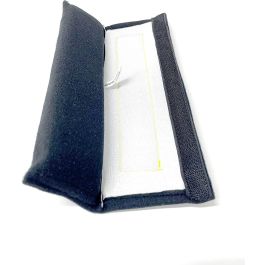 Sabelt Almohadillas SB475020 Housse Épaule Velcro Noir 75 mm