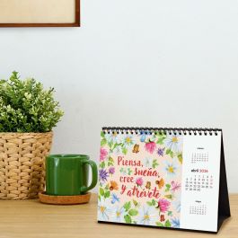 Calendrier de bureau Finocam Multicouleur Papier 21 x 15 cm