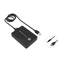 Hub USB Conceptronic 110517107101 Noir 90 cm (1 Unité)