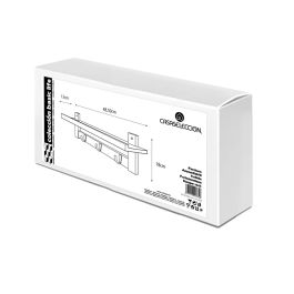 Etagère Blanc Bambou 49 x 12 x 18 cm