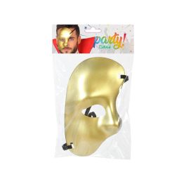 Masque Doré Fantôme de l'Opéra pour Halloween - Déguisement et Accessoire pour Carnaval, Spectacles ou Événements à Thème