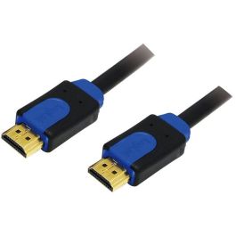 Logilink HDMI-Kabel Ethernet A -> A St/St 1.00m Gold