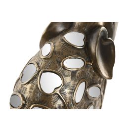 Figurine Décorative Home ESPRIT Bronze Eléphant 22,5 X 10,5 X 37,5 CM