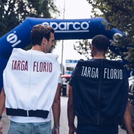 Sparco S013042TFBM4XL Sweat-shirt Targa Florio Bleu Marine Taille XL