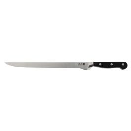 Cuchillo Jamón Acero Inoxidable Inox Chef Black Quid Professional 28 cm (36 Unidades)