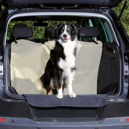 Housse de Protection de Voiture pour Animaux Trixie Noir Beige 180 x 130 cm