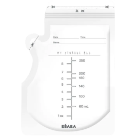 BEABA - 50 Sachets de conservation pour lait maternel 250 ml, prêts à l'emploi, sans BPA, avec fermeture zip Precio: 30.852. SKU: B1EBYYDWXT