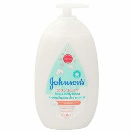 Johnson'S Baby Lotion Visage et Corps Cottontouch pour Peau de Bébé Sensible, Hydratation 24h, 500 ml