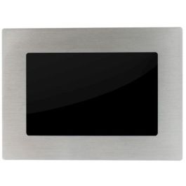 ALLNET Touch Display Tablet 10 Zoll zbh. Blende für Einbaurahmen, silber breit