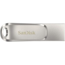 STICK 256GB USB 3.1 Sandisk Ultra Dual Drive Luxe Type-C silver