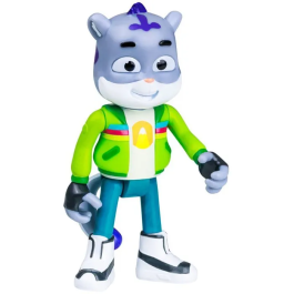 Bandai Enquetes Sauvages - Figurine Sam Snow et Moto Tout-Terrain 8 cm - PMCC9010 - Modèle aléatoire