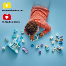 LEGO DUPLO 10455 Fiesta en el Castillo de Hielo de Anna y Elsa - Juego creativo 2 años