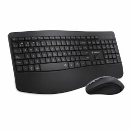 clavier et souris Subblim OFFICE PROWAVE Noir Espagnol Qwerty QWERTY