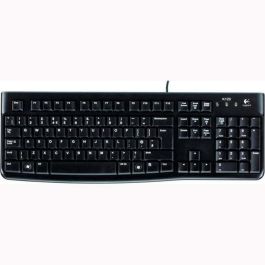 Clavier Logitech K120 Noir Espagnol Qwerty (10 Unités)
