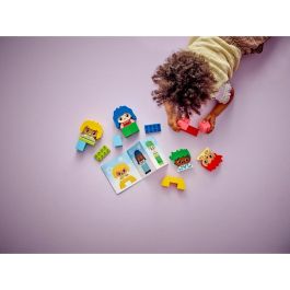 LEGO 10415 DUPLO Mis Primeras Emociones Fuertes y Grandes Sentimientos Jouet pour Bébés 23 Ladrillos y 4 Personajes