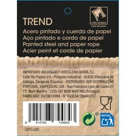 Cesta Alta Acero Carbono Trend Quid 27,5x27,5x15 cm