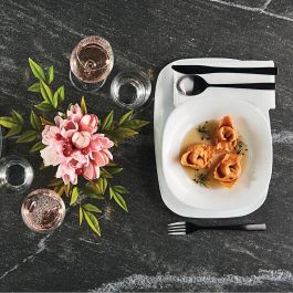 Bormioli Rocco Plat à Four Rectangulaire Parma 24x34 cm Verre Trempé