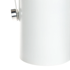 Lampe Suspendue Ainsley SKD-P2000-B Métal/PVC Blanc