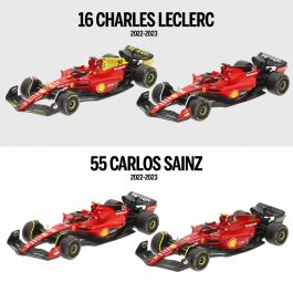 Petite voiture-jouet Ferrari LECLERC (4 Unités)