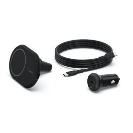 Belkin WIC004BTBK Support Voiture avec Chargeur Sans Fil, 10W, Noir