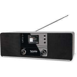 TechniSat DigitRadio 370 CD BT Radio numérique avec DAB+, FM, Bluetooth, port USB, écran TFT 2.4", horloge et réveil - Noir