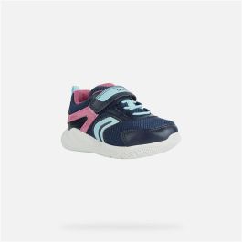 Chaussures de Sport pour Enfants Geox Sprinty Blue marine Enfant Femme 9-10 Ans