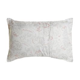 Coussin DKD Home Decor Blanc Polyester Floral 60 x 10 x 40 cm