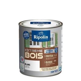 RIPOLIN Peinture Bois Satin Haute Protection 10 ans qui Protege et Magnifie vos Bois - Blanc Precio: 31.5. SKU: B162TXNXY6