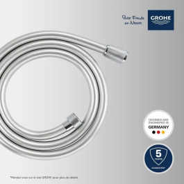 Grohe VitalioFlex 27505001 Flexo de ducha 1,5m Antitorsión Cromo