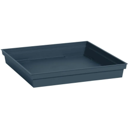 EDA Soucoupe Carrée pour Pot de Fleurs Toscane 40 cm - réf. 013648 - 40 x 40 x H 5.9 cm - Bleu Jean Precio: 30.528. SKU: B133GNKP8P