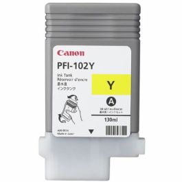 Canon PFI-102Y 0898B001 Cartouche d'encre jaune à pigments 130 ml