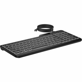 clavier et souris HP 7N7C1AA Noir Qwerty US Espagnol Qwerty