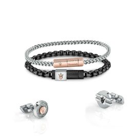 Bracelet Homme Maserati Acier inoxydable 22 cm