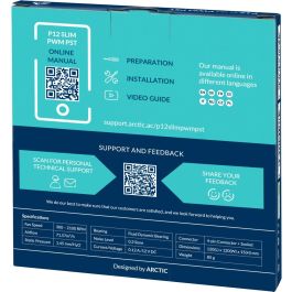 120mm Arctic P12 SLIM PWM PST