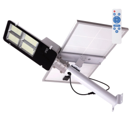 HO-FAR-SOL-300W-WW Lanterne Solaire LED 300W Dimmable avec Télécommande Blanc Froid IP65