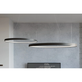 Lampe suspendue LED Circulaire SOL-TH RIO 55 3000K, 40mm x 8mm Minimaliste Fabrication Polonaise