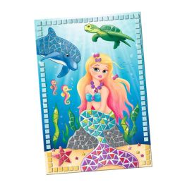 Ravensburger Mosaico de Sirena - Kit de Mosaïque Créative pour Enfants à Partir de 7 Ans