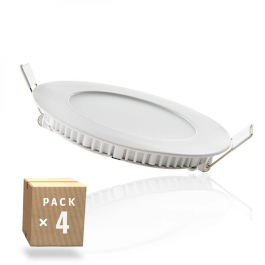 Pack 4 Placas LED 6W 600Lm 2700ºK 40.000H [JL-GP-LZ-1-WW-PK4-AP] Precio: 13.98. SKU: B1EVJEF6NS