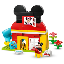 LEGO DUPLO 10465 - Maison de Mickey Mouse avec Minnie et Pluto - Jeu de construction Disney - 87 pièces - Développe la motricité fine - Pour enfants dès 2 ans