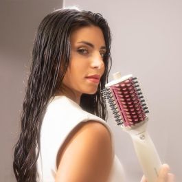 Cecotec Brosse Séchante Volumisante Ionique Air DryBold Elite 1200W 3 Températures Noir