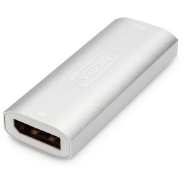 DIGITUS DisplayPort-Repeater bis 30m 8K silber